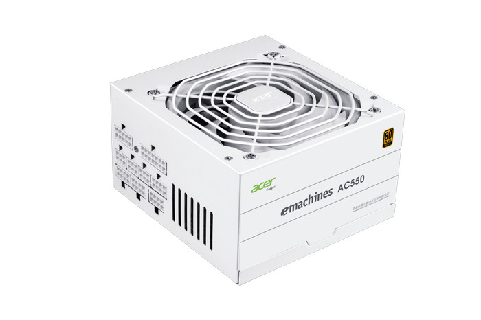 PSU ACER AC550 80+ BRONZE FULL MODULAR WHITE